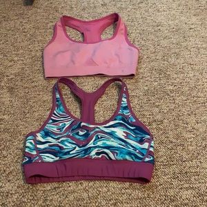2 size small sports bras